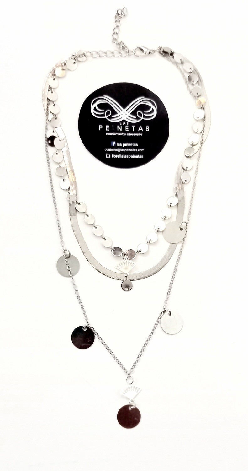 Collar acero inoxidable