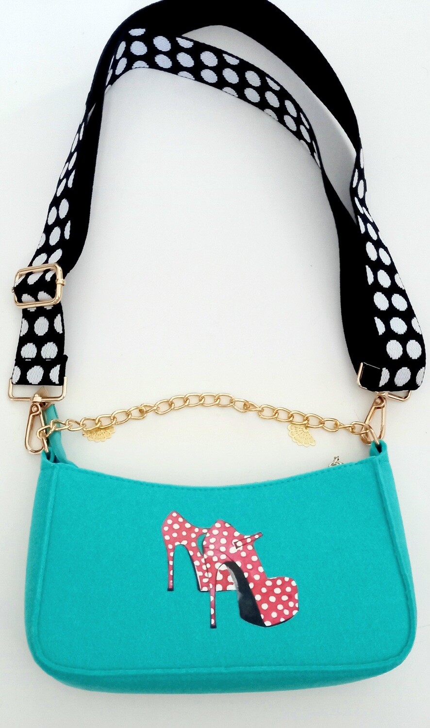 Bolso color menta