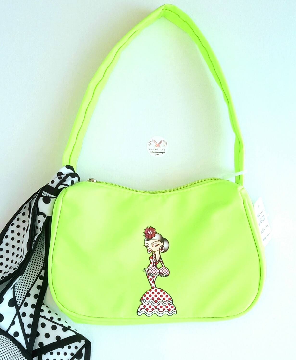 Bolso verde neón