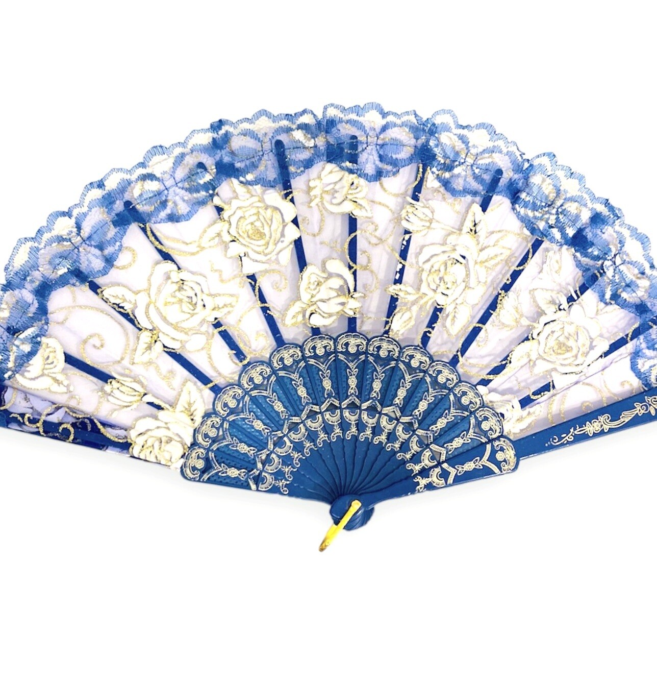 Abanico azul