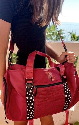 Bolso grande rojo