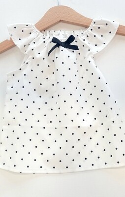 Blusa lunares 9-12 m
