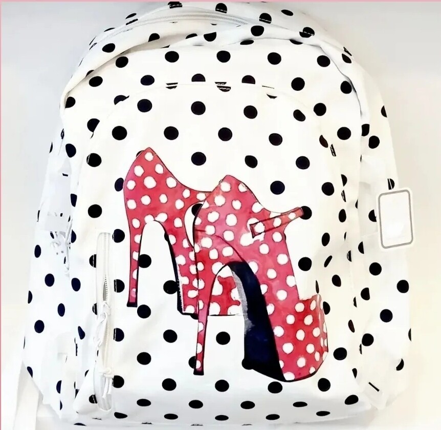 Mochila gran capacidad tacones flamencos