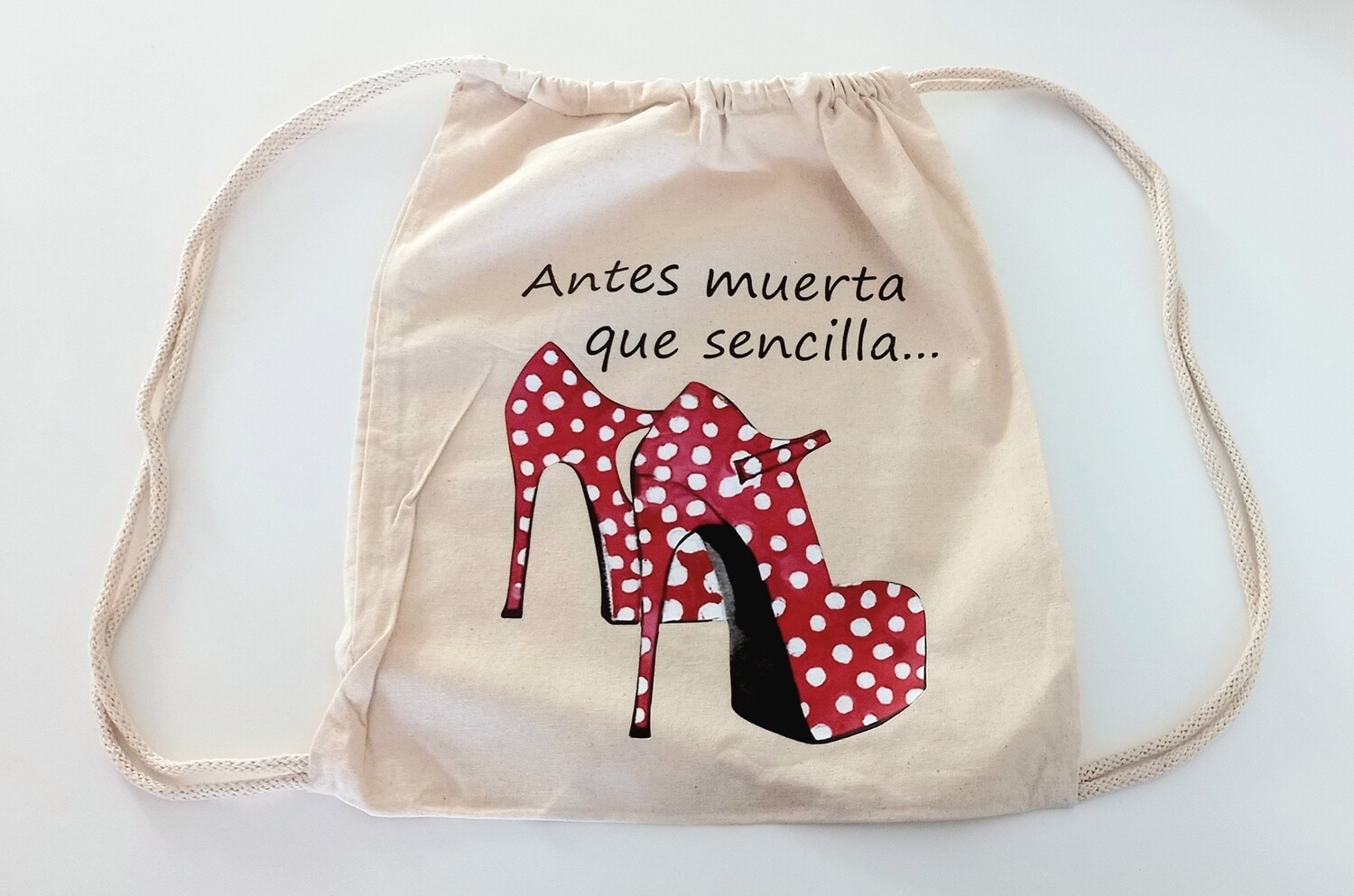 Mochila tela ecológica