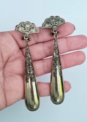 Pendientes abanicos