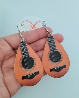 Pendientes guitarra