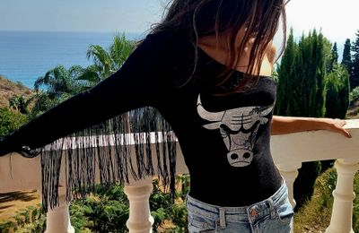 Body con flecos L