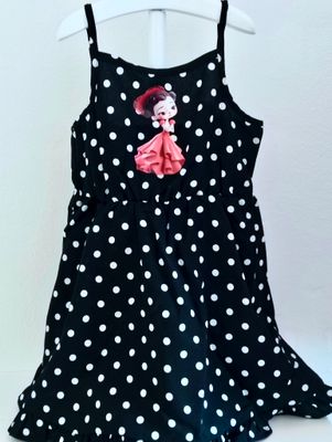 Vestido de lunares 2 a 3 años