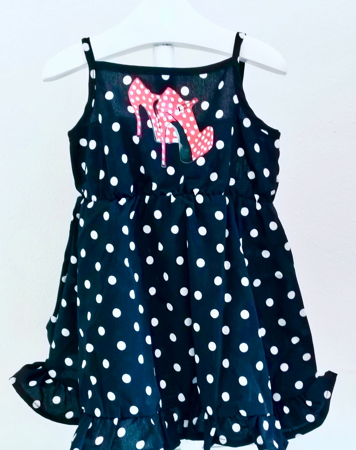 Vestido de lunares 9 a 12 meses