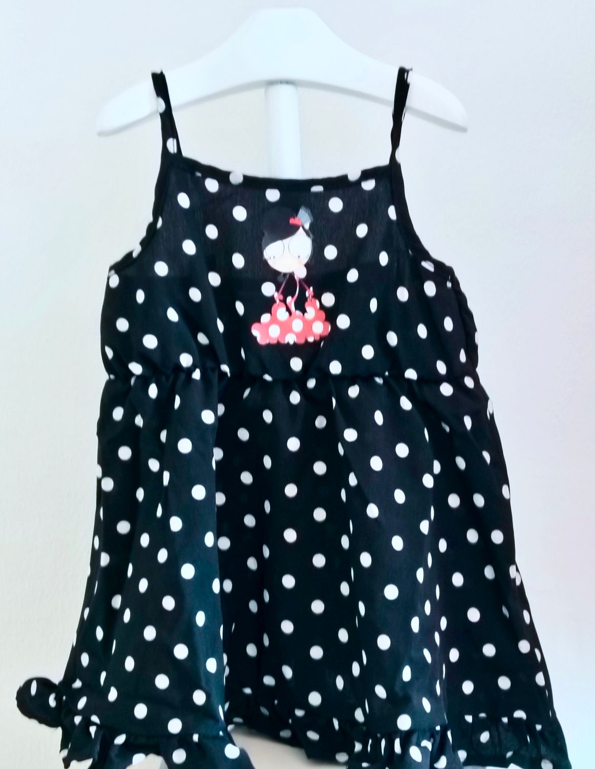 Vestido de lunares 12 a 18 meses