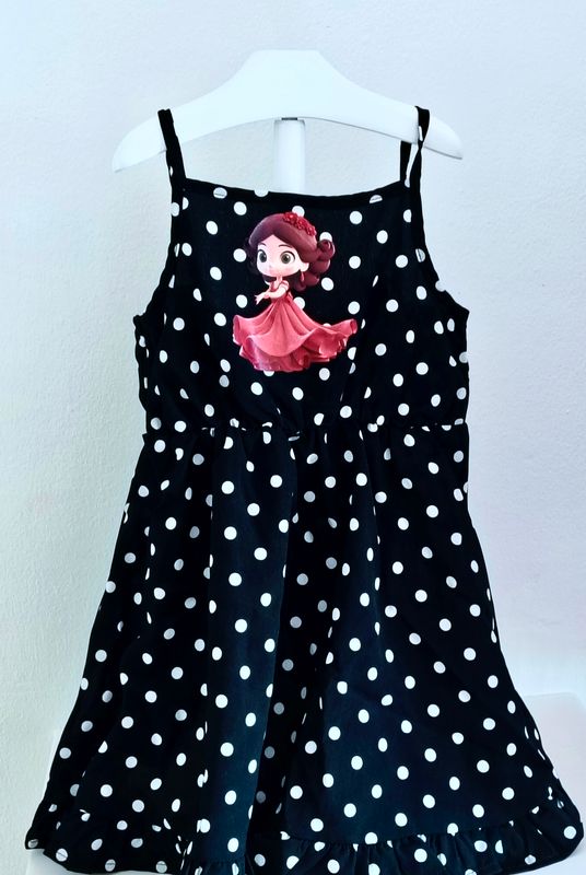 Vestido de lunares 2 a 3 años