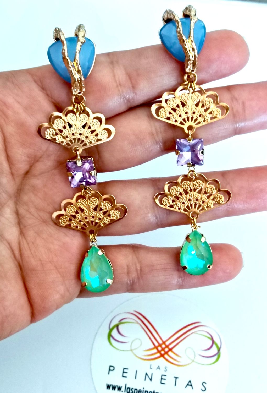 Pendientes largos
