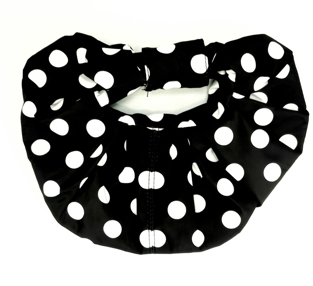 Bolso artesanal lunares