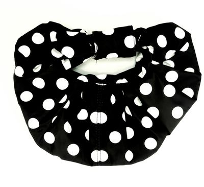 Bolso artesanal lunares