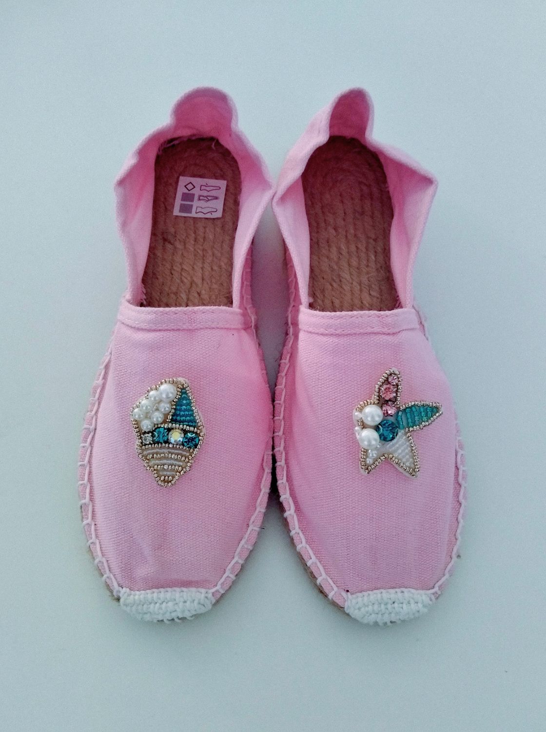 Alpargatas rosa