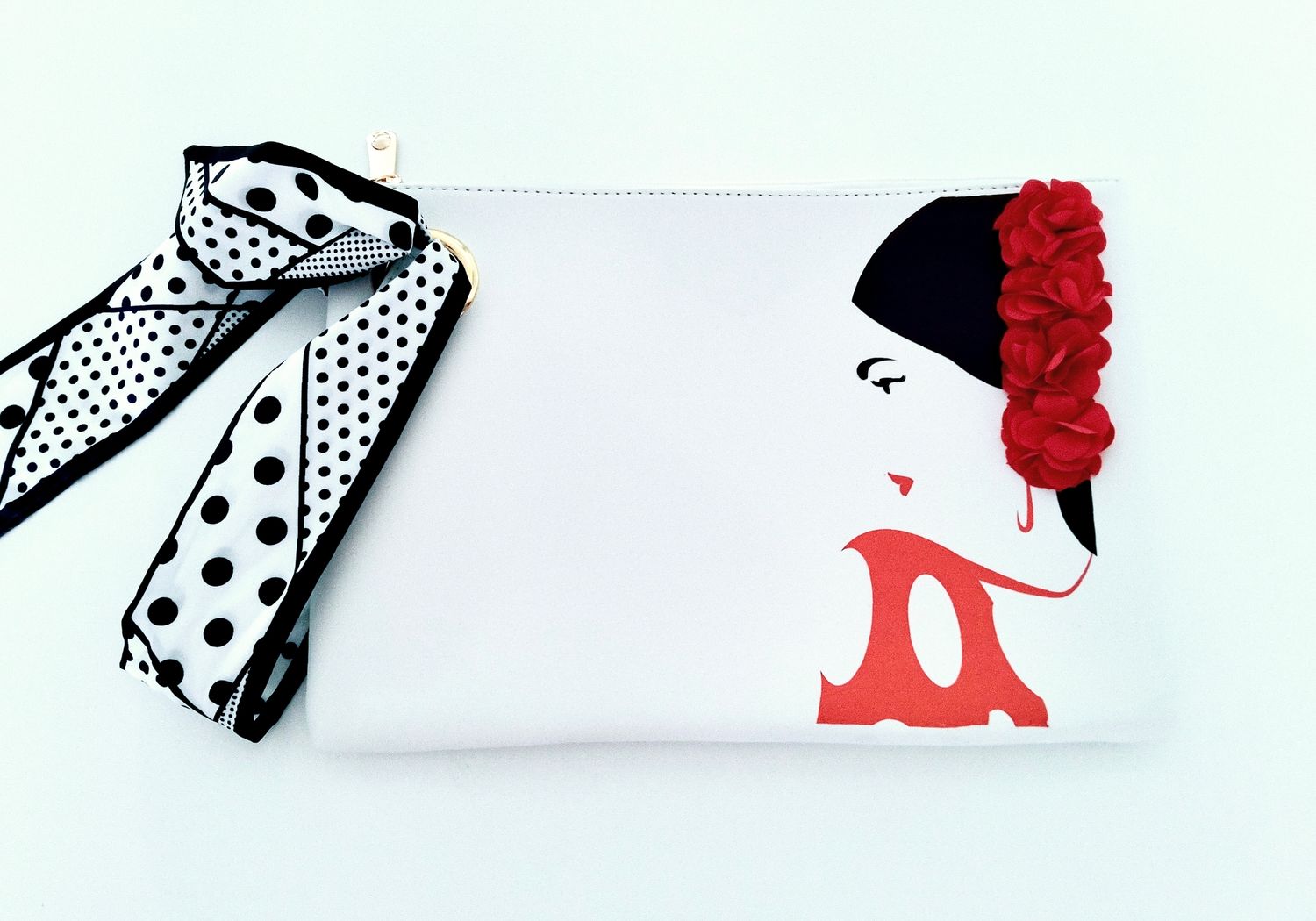 Bolso polipiel de mano
