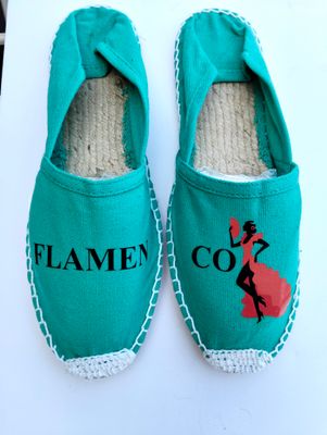 Alpargatas aguamarina