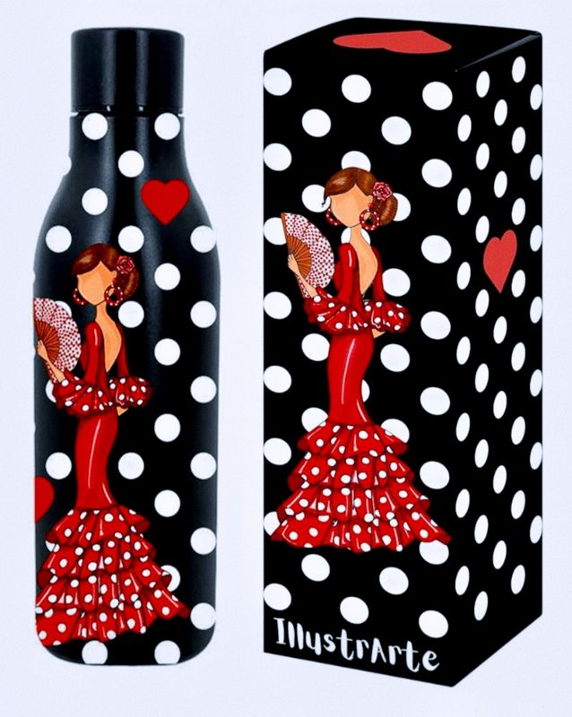 Botella térmica flamenca