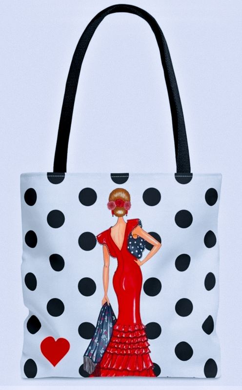 Bolsa lunares flamenca