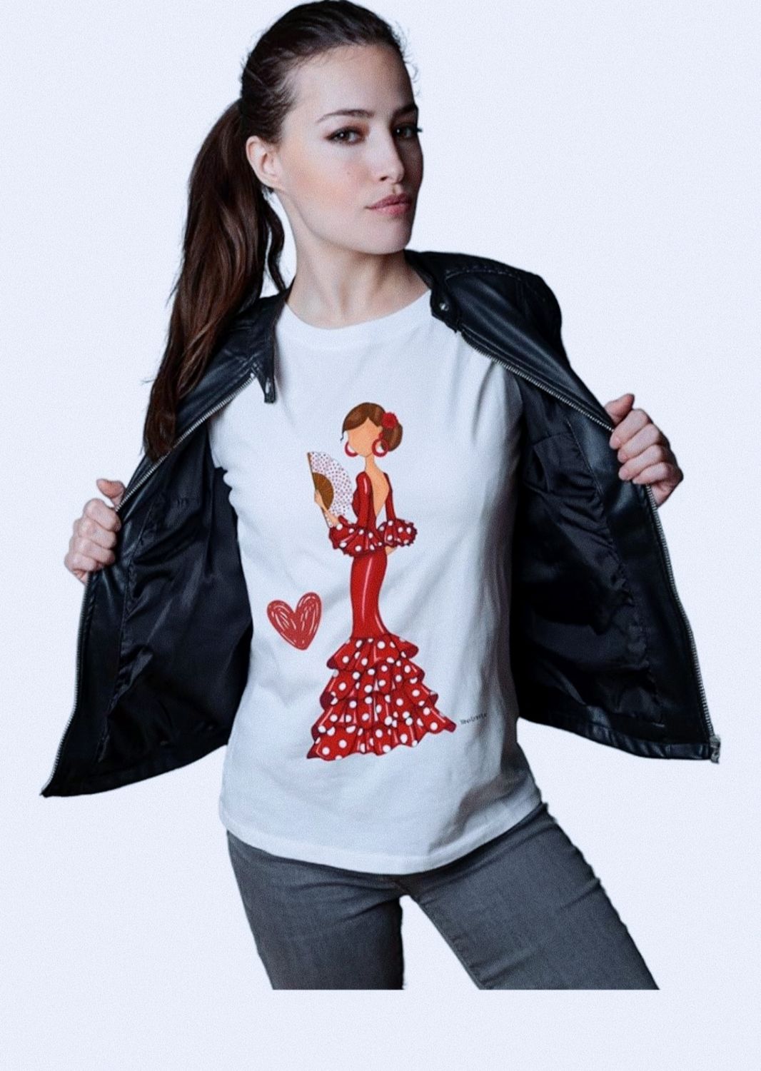 Camiseta flamenca