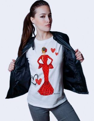 Camiseta flamenca