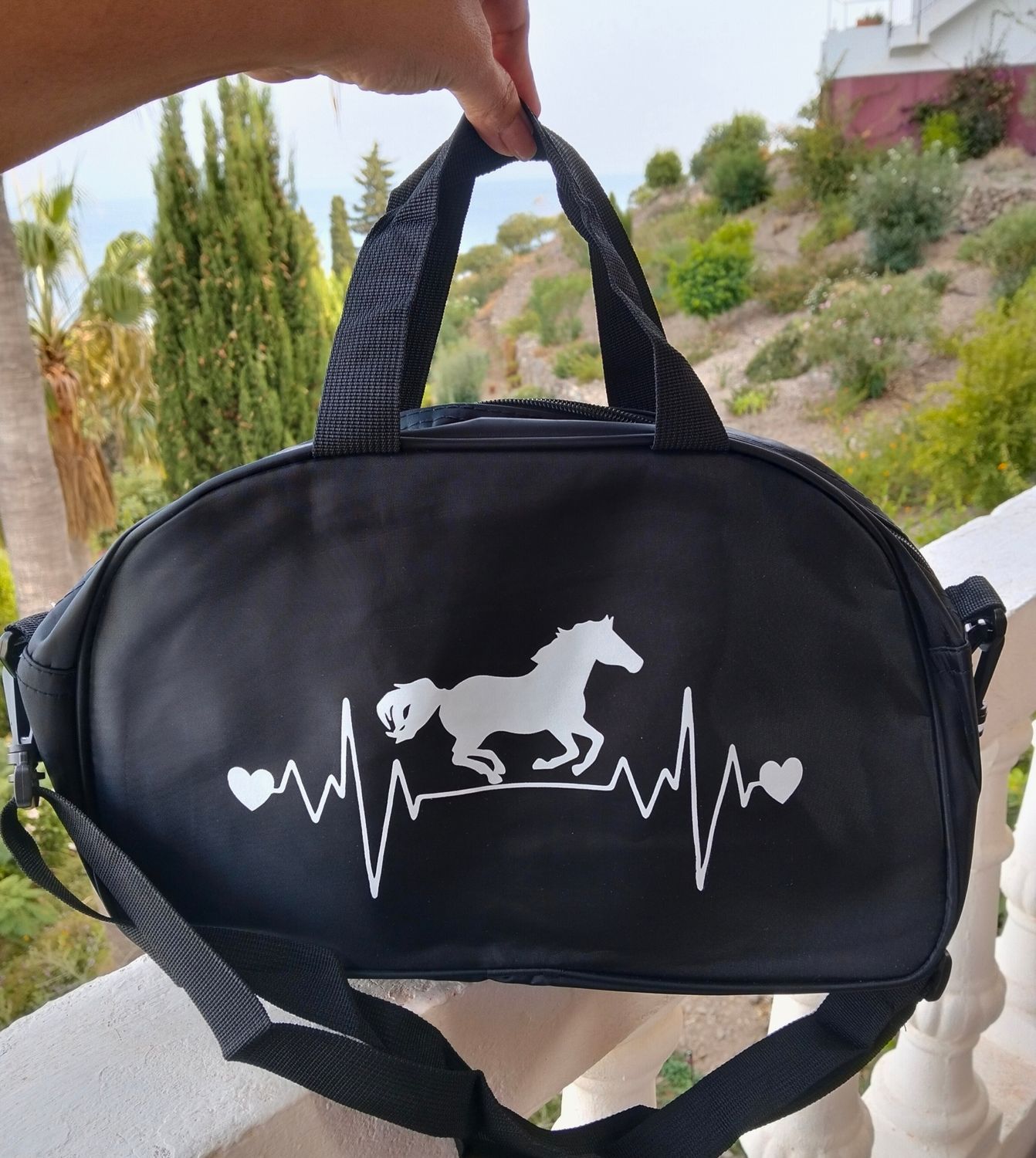 Bolso dibujo caballo