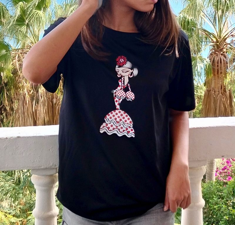 Camiseta flamenca