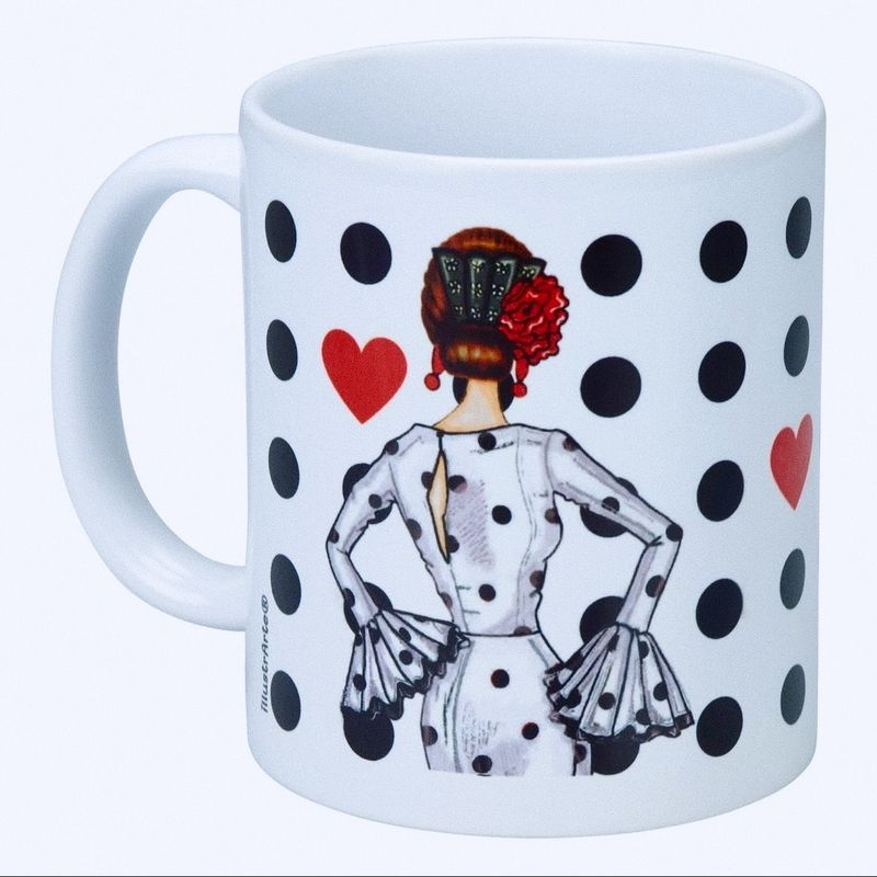Taza flamenca