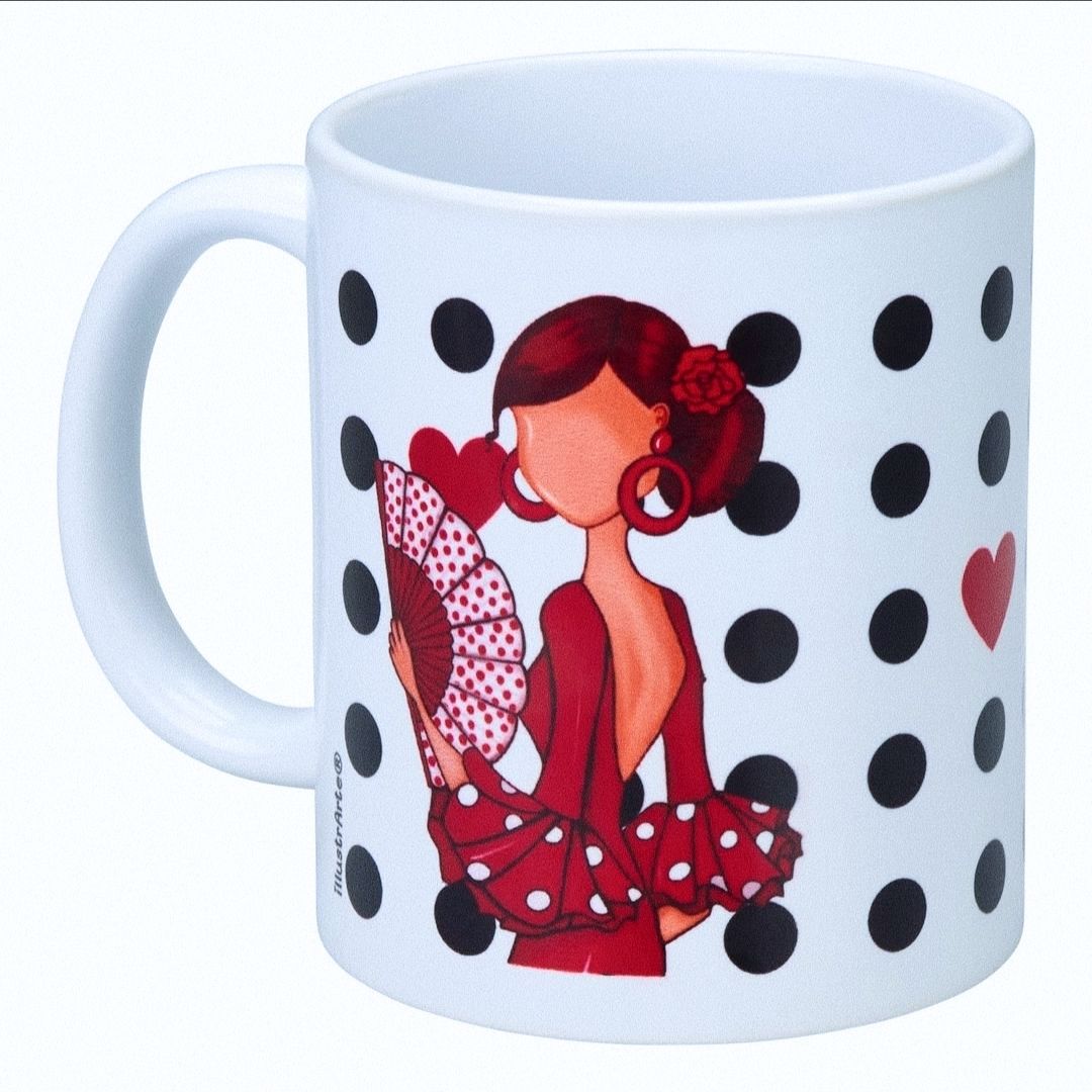 Taza flamenca