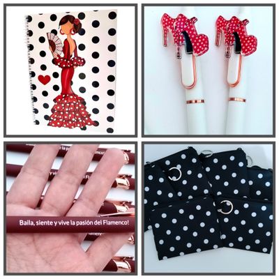 Cuadernos, detalles flamencos 