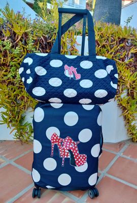 Juego de funda de maleta y bolso