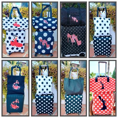 Fundas de maleta y bolsos a juego