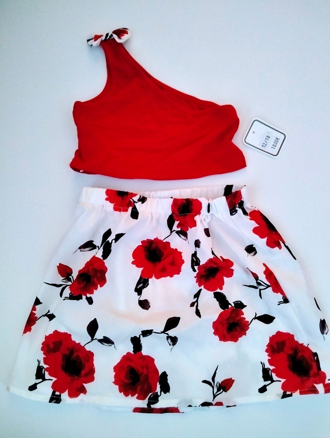 Conjunto falda y top