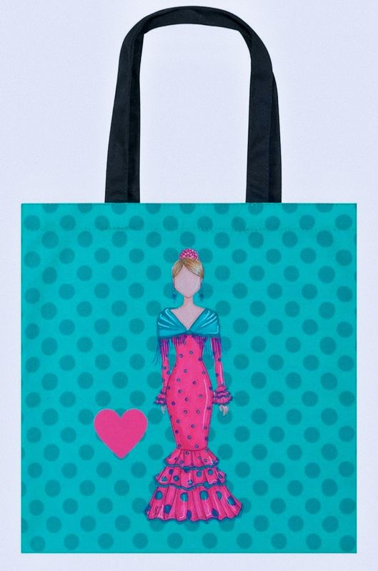 Bolsa tote turquesa Bolsa tote turquesa