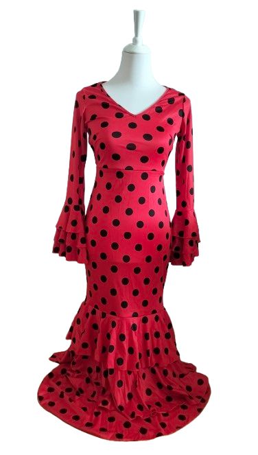 Vestido flamenca talla S