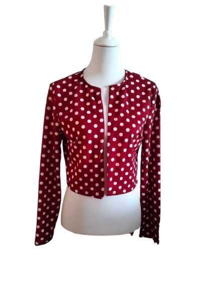 Chaqueta lunares. Talla L