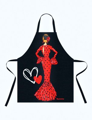 Delantal flamenco Delantal flamenco