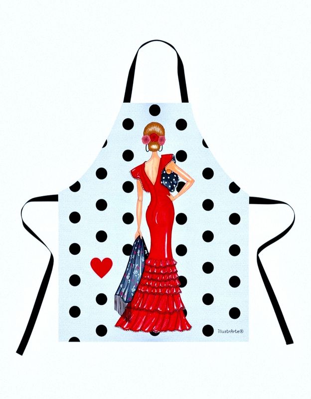 Delantal flamenco