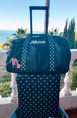 Bolso de Viaje Personalizado + Funda de Maleta a Juego