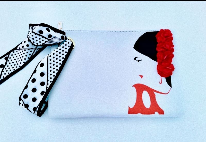 Bolso polipiel de mano