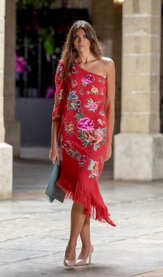 Vestido Andalucía rojo