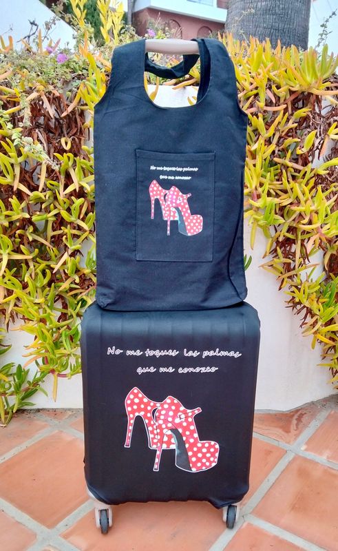 Juego de funda de maleta y bolso