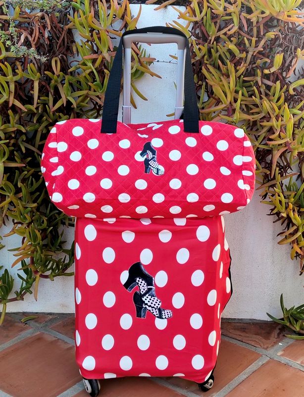 Juego de funda de maleta y bolso