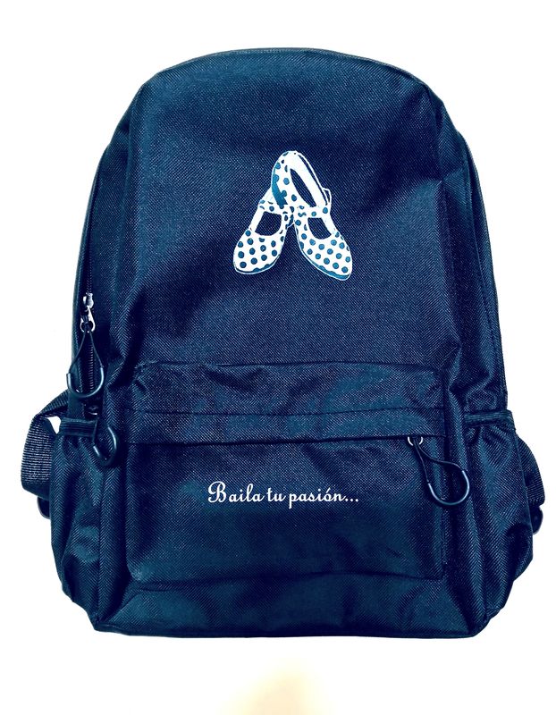 Mochila zapatos flamenco