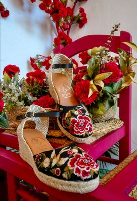 Esparteñas flamenco 