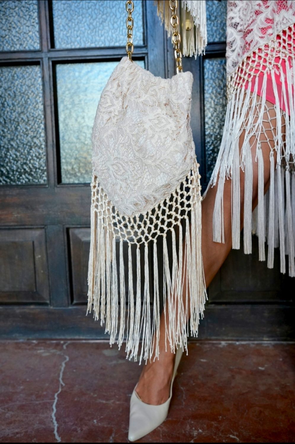 Bolso saeta marfil. Preventa 