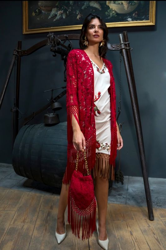 Conjunto bolso + chaqueta saeta. Preventa 