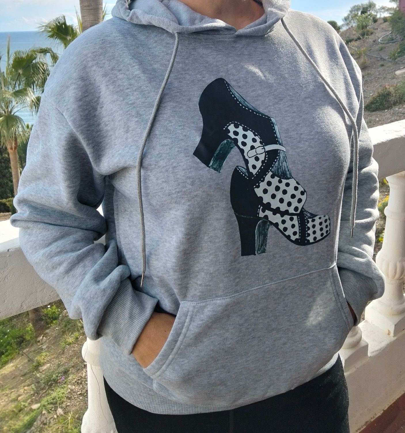 Sudadera zapatos de baile