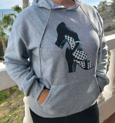 Sudadera zapatos de baile