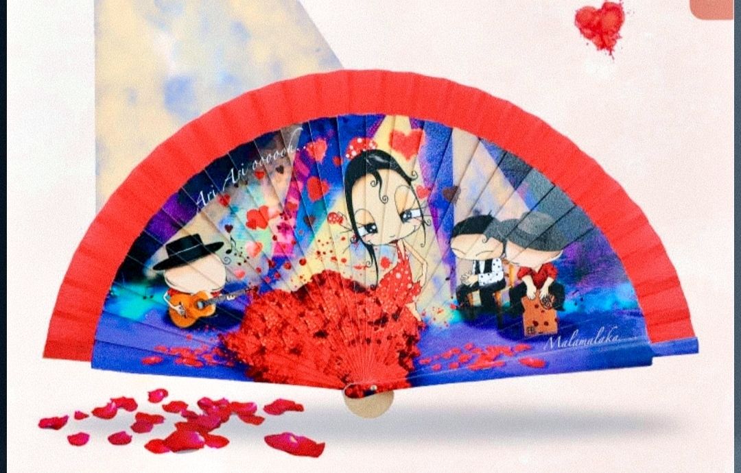 Abanico "Ari ari ooooo"  💃